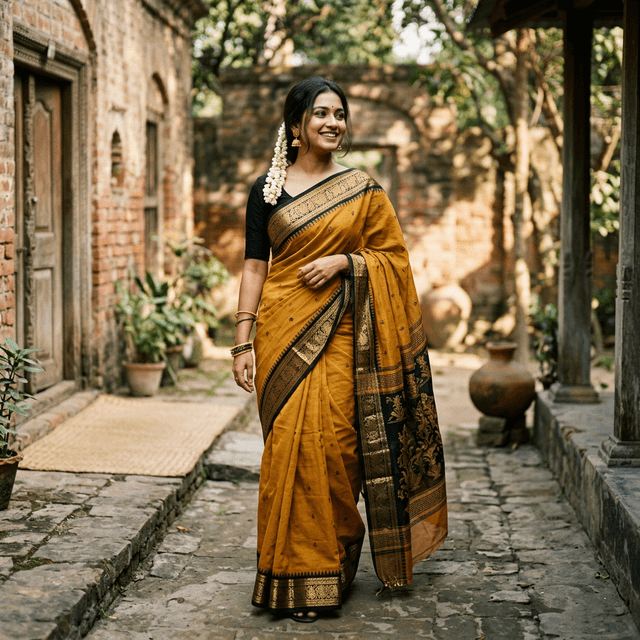 বাসন্তী টাঙ্গাইল তাঁত